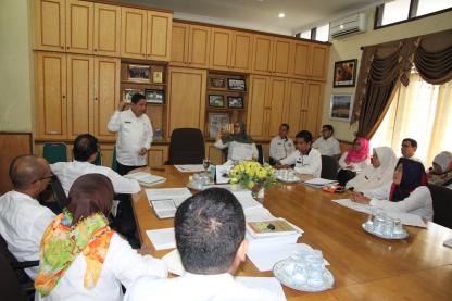 Rapat Persiapan Monitoring Evaluasi Korsupgah KPK